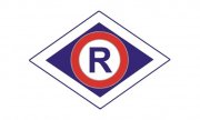 znaczek rąb z wpisaną literą R