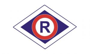 litera R - znak ruchu drogowego