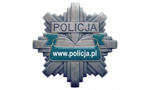 policyjna gwiazda z napisem www.policja.pl