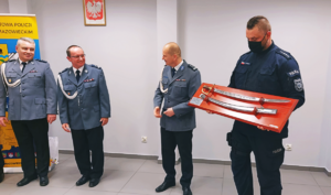 uroczystość pożegnania I Zastępcy Komendanta Powiatowego Policji w Tomaszowie Mazowieckim mł.insp. Wojciecha Tatara - przemówienia