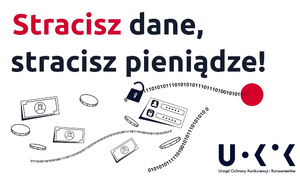 grafika z napisem stracisz dane, stracisz pieniądze