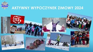 grafika promująca działania na rzecz bezpiecznego wypoczynku zimowego
