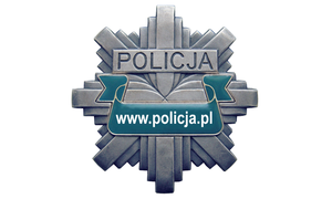 Logo z gwiazdą policyjną