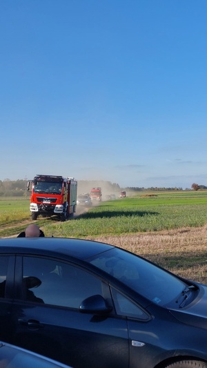 koncentracja sił przed rozpoczęciem poszukiwań.