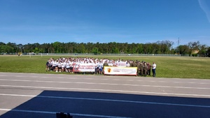 Zabezpieczenie II Biegu Pamięci Majora Hubala.