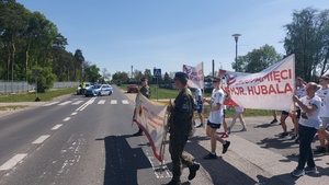Zabezpieczenie II Biegu Pamięci Majora Hubala.