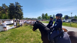 Zabezpieczenie II Biegu Pamięci Majora Hubala.