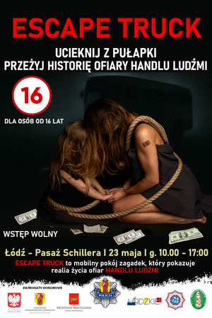 Plakat Escape Truck.