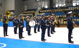 Policyjna orkiestra.