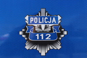 Gwiazda policyjna z numerem alarmowym 112