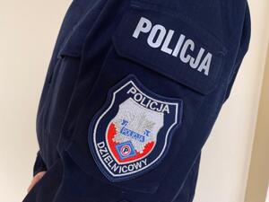 Rękaw munduru dzielnicowego.