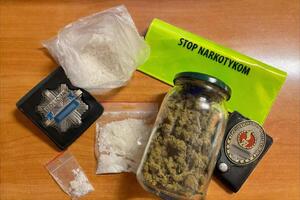 Zabezpieczone środki odurzające.