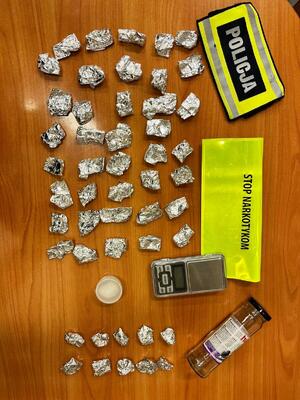 Zabezpieczone narkotyki.